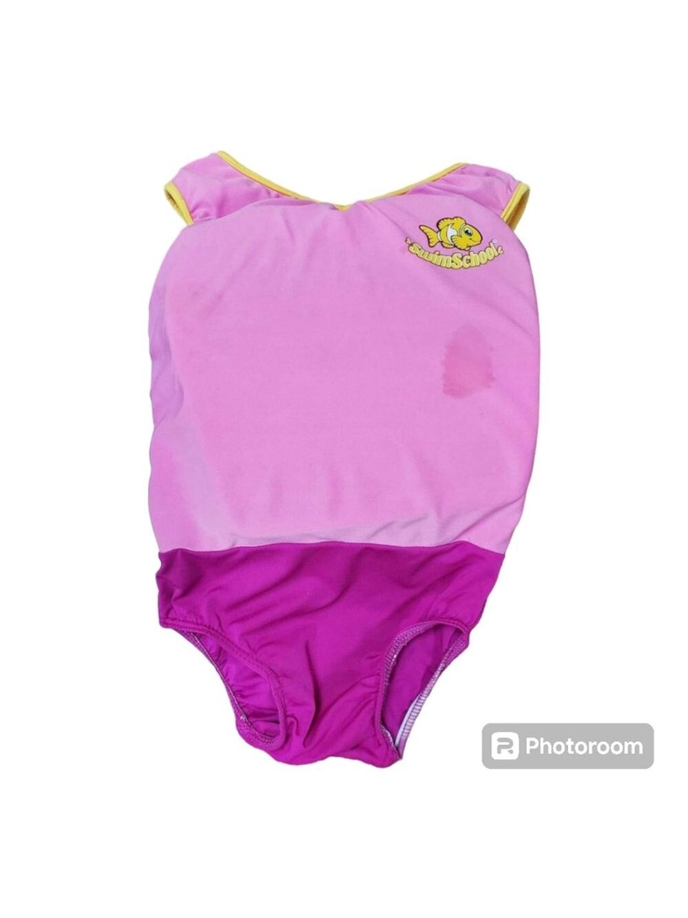Kids Swim Vest Size 4-6x Pink Swim School